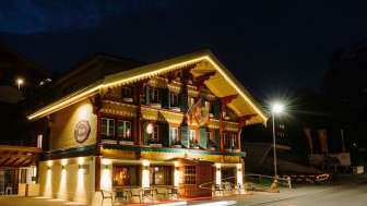 Exterior view at night