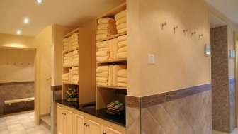 Sauna area