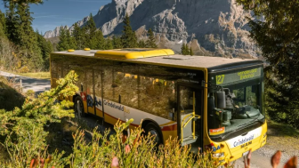 Waldspitz mountain bus route no. 127 Waldspitz mountain bus route no. 127