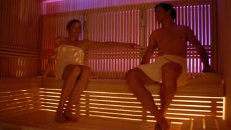 Sauna area