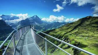 First Cliff Walk by Tissot Grindelwald First Cliff Walk by Tissot Grindelwald